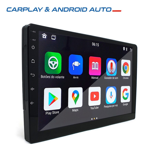 Central Multimídia Ecosport 2016 Touch Bluetooth 9 Polegadas