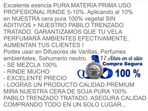 10 KILOS CERA DE SOJA 100 % Vegetal Premium super blanca