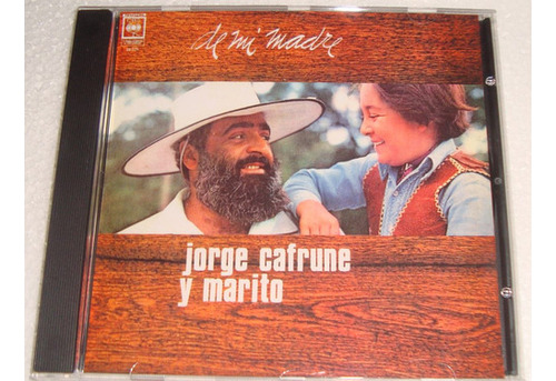 Jorge Cafrune Y Marito De Mi Madre Cd Bajado De Lp 