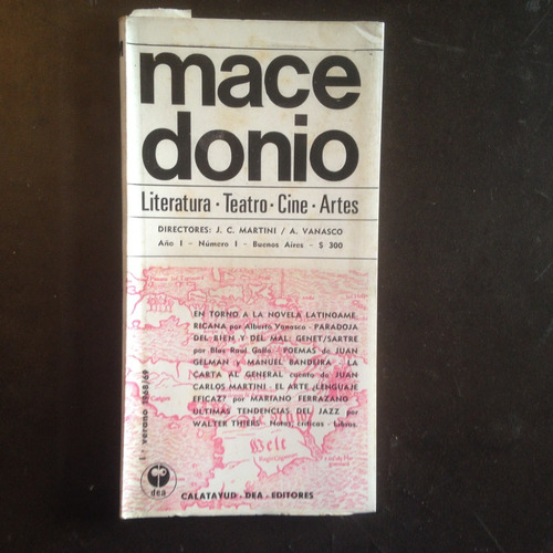 Revista Macedonio - Año 1 - N°1 - Verano '68/'69