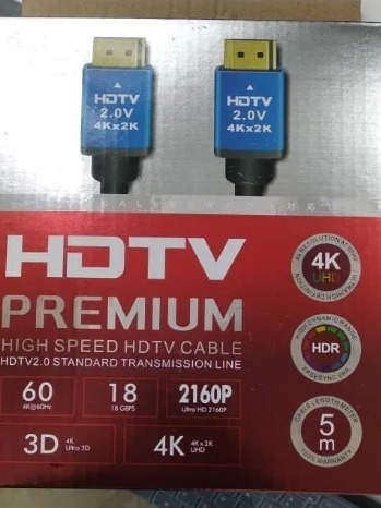 Cable Hdmi 4k 2.0 Ultra Hd 3d 2160p 5 Metros 