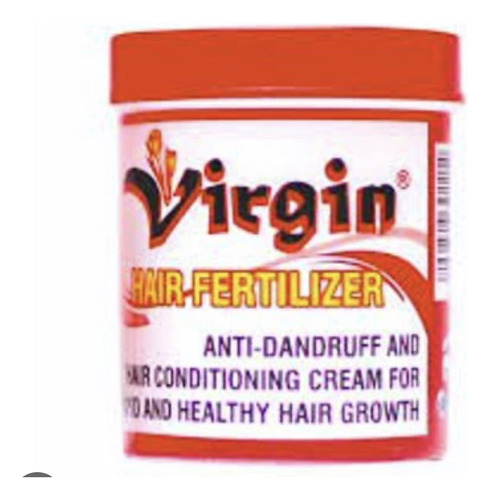 Virgin Hair Fertilizer Tarro De 7.05oz Crema Anticaspa Y Aco