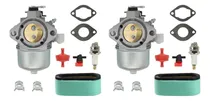 Comprar 2 Carburadores 699831 Con Kit De Filtro De Aire Para Briggs