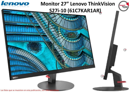 Monitor 27  Lenovo Thinkvision S27i-10 (61c7kar1ar)