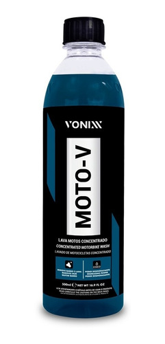 Moto-v Shampoo Desengraxante Para Lavar Motos 500ml Vonixx