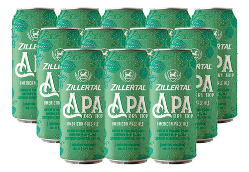 Cerveza Zillertal Apa 473 Ml X12