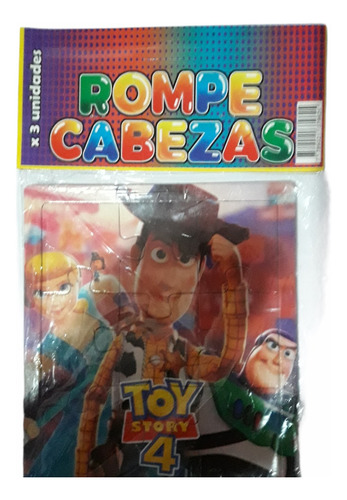 Rompecabezas X 3 Infantil Puzzle Toy Stor
