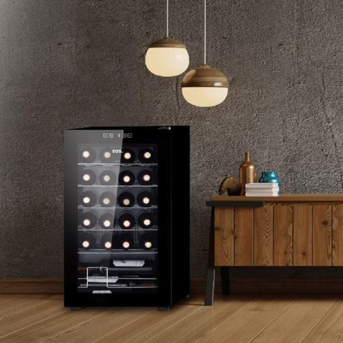Adega Climatizada Painel Touch Em Vidro Eos