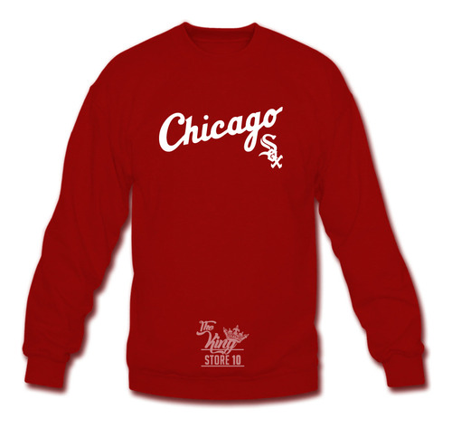 Poleron Polo + Taza, Medias Blancas De Chicago, Baseball Grandes Ligas, Mlb, Deporte / The King Store