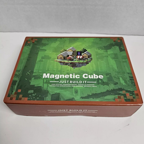 200 Bloques Magnéticos Cubos Pixel Minecraft