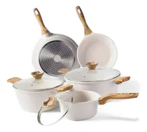 Comprar Juego De Ollas Sartenes Utensilios Granitec 14 Piezas Cocina