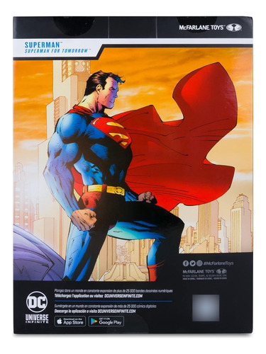 Figura De Superman For Tomorrow De Dc Multiverse Mcfarlane