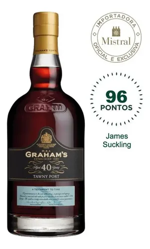 Vinho Do Porto Graham's 40 Years Old Tawny 750ml | Parcelamento