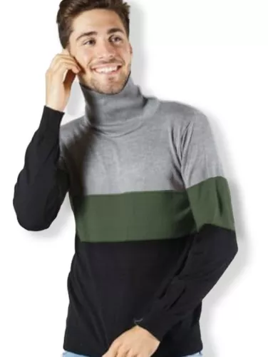 Sweater Hombre Entallado Elastizado