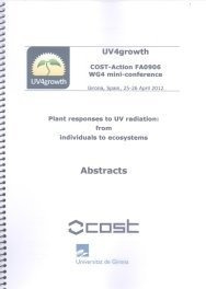 Plant Responses To Uv Radiation From Indi - Diversos Auto...