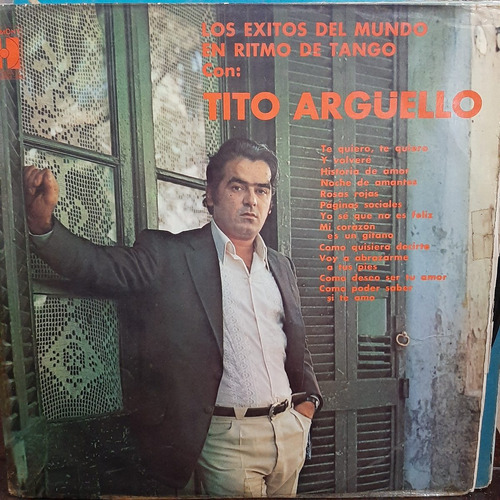 Vinilo Tito Arguello Exitos Del Mundo Al Ritmo De Tango T1