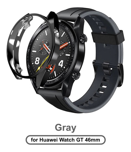 Carcasa De Tpu Para Huawei Watch Gt 46mm - Gray