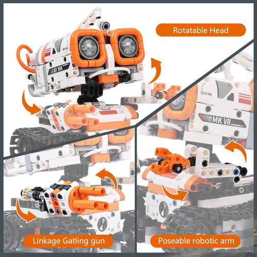 Kit De Robot Programable Con App Y Control Remoto