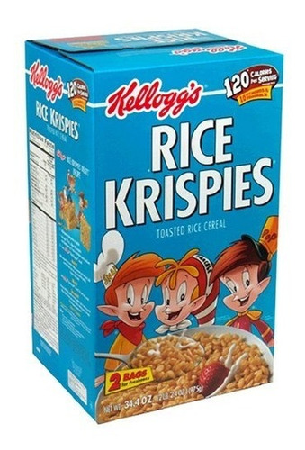 Rice Krispies Cereal De Arroz Tostado, Cajas 34,4 Onzas