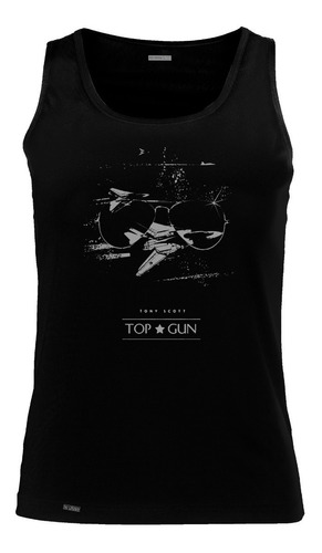 Camiseta Esqueleto Top Gun Tony Scott Gafas Pelicula Sbo