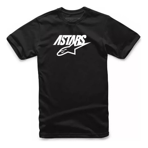 Remera Casual Alpinestars Mixit Tee Negra Motocross Juri Atv