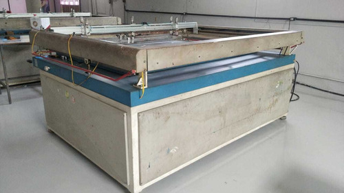 Imagem 4 de 6 de Maquina De Serigrafia Semi Automática