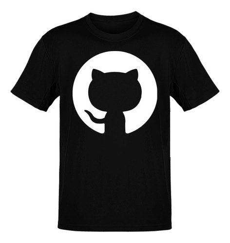 Playera De Logo Github, Octocat, Web Developer Envio Gratis