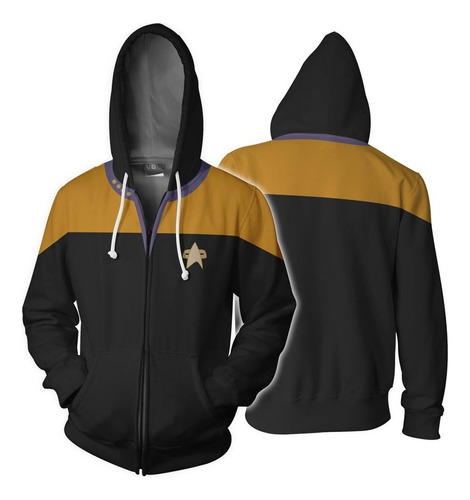 Halloween New Star Trek Impresión 3d Sudadera Cosplay