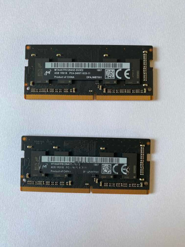 Memoria Ram iMac Original 8gb (2x4gb), 2133 Mhz Ddr4 Sdram