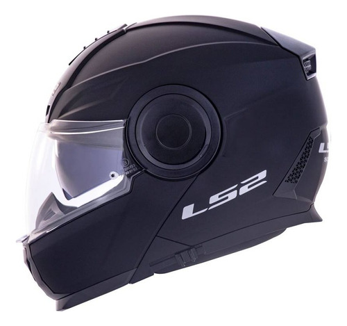 Casco para moto LS2 Scope FF902  negro mate monocolor talle L 