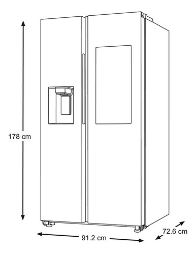 Samsung Refrigerador 22' Family Hub Msi