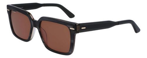 Óculos De Sol Calvin Klein Para Homens Cks Grey Listrados Co