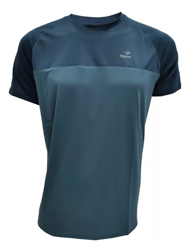 Remera Topper Running Hombre Trng Il Azul Cli