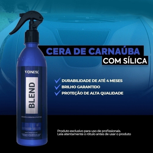 Kit Lavagem Automotiva V-floc Blend Sintra Intense Vonixx