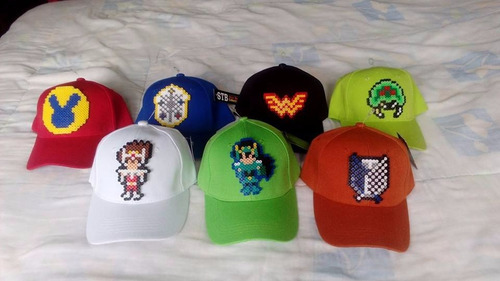 Gorras De Pixel Art