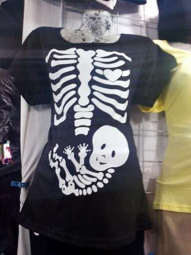 Playera Maternidad Modelo Radiografia Por Talla