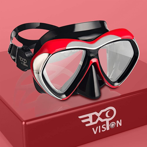 ~? Exp Vision Máscara De Buceo Para Adultos, Gafas De Snorke