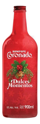 Pack De 4 Rompope Coronado Edic. Dulces Momentos 900 Ml