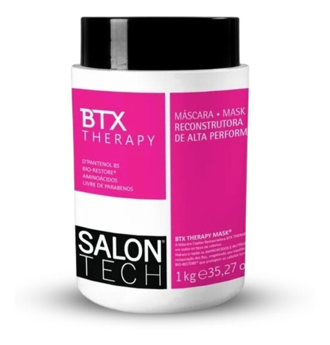 Btx Therapy Salontech 1 Kg Botox Capilar Tratamento Redutor