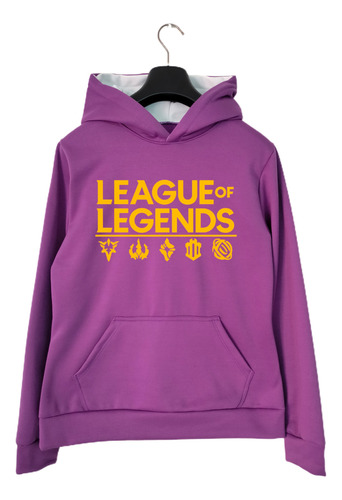 Buzo Hoodie Gamer League Of Legends