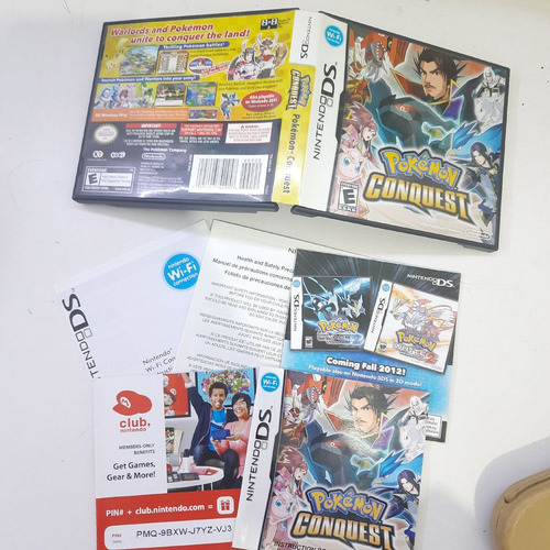 Pokémon Conquest Nintendo Ds 3ds (Usado)