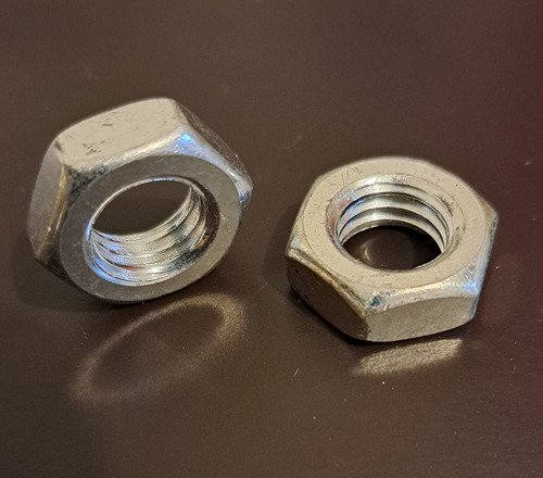 500 Piezas Tuerca Hexagonal M12 De Acero Inoxidable