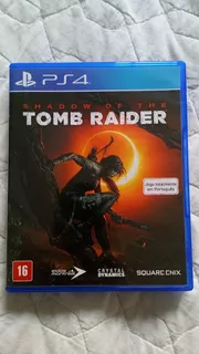 Shadow Of The Tomb Raider Ps4 Usado Mídia Física