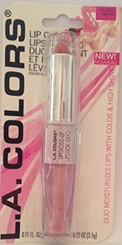 La Colors Lip Gloss Y Lipstick Duo Hidrata Los Labios Con Un