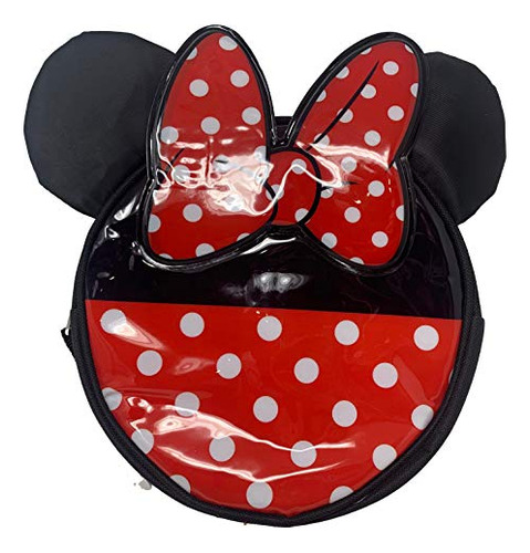 Bolsa De Almuerzo Redonda De Pvc Brillante De Minnie Mouse C