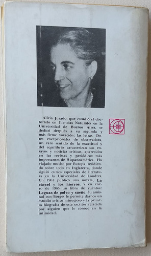 Genio Y Figura De Jorge Luis Borges- Alicia Jurado- Eudeba (Usado)