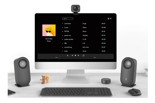 Parlante Logitech Z407 con bluetooth negro 100V/240V