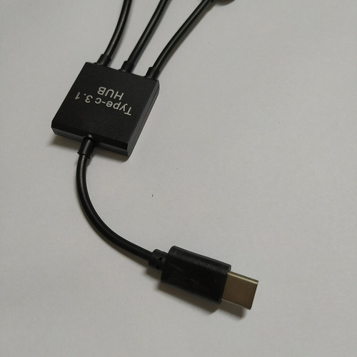 3 En 1 Usb Tipo C Otg Codo Otg Adaptador Convertidor De