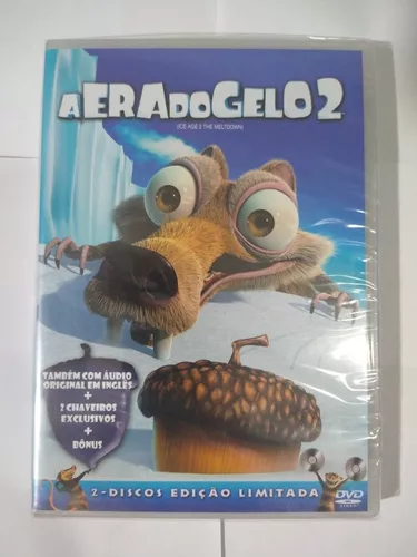 Dvd a Era do Gelo 1, 2, 3 e 4  Item Infantil Dvd Usado 79303193