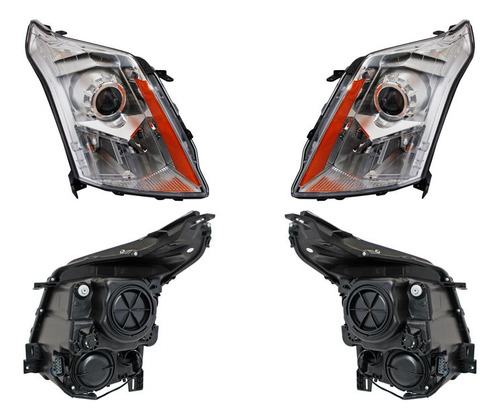 Par Faros Cadillac Srx 2014-2015-2016 Tyc